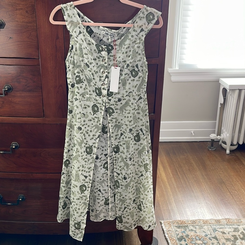 NWT Ciao Lucia Isola print sleeveless top/tunic Small